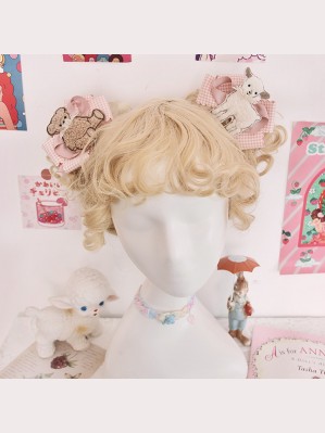 Sheep And Bear Lolita Hair Clips by Alice Girl (AGL24C)